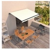 Image de Luifel handmatig uittrekbaar 350x250 cm cràmekleurig3069077