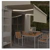 Image de Luifel automatisch met rolgordijn LED windsensor 5x3 m cràme 3069352