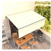 Image de Auvent Automatique Rétractable avec Store Banne Pliable Jardin Balcon Terrasse Extérieur Protection contre Rayons UV 4x3 m Crème
