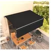 Image de Auvent rétractable - - 4x3 m - Motorisé - Aluminium - Anti UV - Anthracite