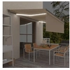 Image de Luifel automatisch met rolgordijn LED windsensor 5x3 m cràme3069472