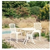 Image de 3-delige Bistroset gietaluminium wit3070582