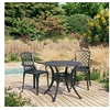 Image de 3-delige Bistroset gietaluminium zwart3070584