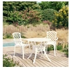 Image de 3-delige Bistroset gietaluminium wit3070585
