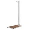 Image de Buitendouche met bruine basis 220 cm roestvrij staal3070788