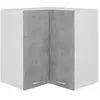 Image de Hanghoekkast Lyon 57x57x60 cm bewerkt hout betongrijs806394