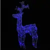 Image de Renne de décoration de Noël 90 LED 60x16x100 cm Acrylique
