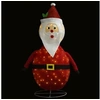 Image de Figurine de Père Noël à LED Tissu 60 cm