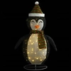 Image de Figurine de pingouin de Noël à LED Tissu 120 cm