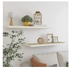 Image de Wandschappen zwevend 2 st 90x23,5x3,8 cm MDF eikenkleurig wit326583