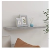 Image de Etagère murale flottante Gris béton 80x23,5x3,8 cm MDF