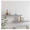Image de Wandschappen zwevend 2 st 80x23,5x3,8 cm MDF betongrijs326601