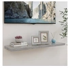 Image de Etagère murale flottante Gris béton 90x23,5x3,8 cm MDF
