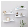 Image de Etagères murales 4 pcs Blanc 40x9x3 cm