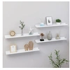 Image de Etagères murales 4 pcs Blanc 60x9x3 cm
