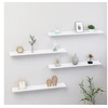 Image de Etagères murales 4 pcs Blanc 80x9x3 cm
