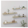 Image de Etagères murales 4 pcs chêne sonoma 80x9x3 cm