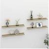 Image de Wandschappen 4 st 60x9x3 cm wit en sonoma eikenkleurig326695