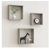 Image de Wandschappen kubus 3 st betongrijs326721
