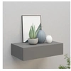 Image de Wandschap met lade 40x23,5x10 cm MDF grijs330245