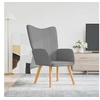 Image de Relaxstoel tissu gris clair