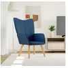 Image de Relaxstoel stof blauw327923