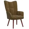 Image de Chaise de relaxation Marron Velours