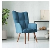 Image de Chaise de relaxation Bleu Velours