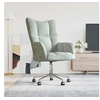 Image de Chaise de relaxation Gris clair Velours