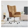 Image de Chaise de relaxation Marron Velours328169