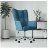 Image de Chaise de relaxation Bleu Velours