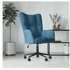Image de Chaise de Relaxation Fauteuil de Détente Siège de Relaxation Chaise de Détente Salon Salle de Séjour Intérieur Bleu 328182