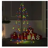 Image de Arbre de Noël Cône 160 LED d'Intérieur/d'Extérieur Sapin de Noël Décoration de Noël Ornement de Noël Salon Patio Jardin Arrière-cour 78x120 cm