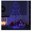 Image de Arbre de Noël Cône 240 LED d'Intérieur/d'Extérieur Sapin de Noël Décoration de Noël Ornement de Noël Salon Jardin 328577