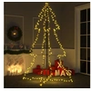 Image de Kegelkerstboom 240 LED's binnen en buiten 118x150 cm328581