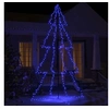 Image de Arbre de Noël Cône 360 LED d'Intérieur/d'Extérieur Sapin de Noël Décoration de Noël Ornement de Noël Salon Jardin 328594