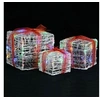 Image de Boîtes-cadeaux de Noël décoratives 3 pcs Acrylique colorées