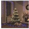 Image de Guirlande Lumineuse 400 LED Bleu 40 m 8 Effets Lumineux Lumière de Décoration Fête de Noël Jardin Extérieur Salon 328825
