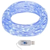Image de Guirlande lumineuse micro LED 40m 400 LED bleu 8 fonctions