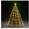 Image de Kerstboomverlichting met 150 LED's koudwit net 150 cm328864