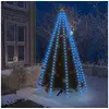 Image de Kerstboomverlichting met 250 LED's blauw net 250 cm328886