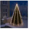 Image de Kerstboomverlichting met 400 LED's koudwit net 400 cm328892