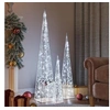 Image de Lichtkegelset decoratief LED 60/90/120 cm acryl koudwit328972