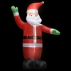 Image de Père Noël gonflable avec LED Décoration de Noël IP44 3 m