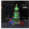 Image de Sapin de Noël Gonflable avec LED Arbre de Noël Décoration Ornement de Noël Jardin Patio Terrasse Arrière-cour 331433