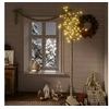Image de Sapin de Noël 200 LED blanc chaud Saule 2,2 m Int Ext