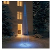 Image de Sapin de Noël Cône Arbre de Noël Ornement de Noël Salon Patio Jardin Arrière-cour Extérieur 752 LED Bleues Décoration 160x500 cm
