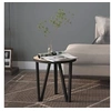 Image de Table à thé Chêne Sonoma Ø35 cm MDF
