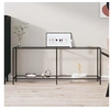 Image de Table console Transparent 180x35x75,5 cm Verre trempé331702