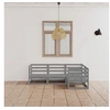 Image de Bois de Pin Massif Salon de Jardin 4 pcs Mobilier de Patio Mobilier de Jardin Ensemble de Meubles de Terrasse Meubles 3075546